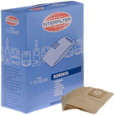 Aquavac Modello 35601439 - Confezione di 8 sacchetti di carta Aquavac Modello 35601439 - Confezione di 8 sacchetti di carta