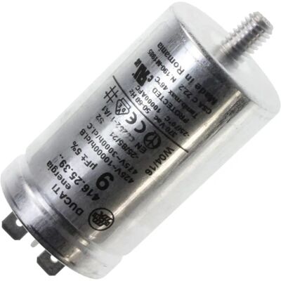 Condensateur 9UF original - Sèche-linge & Lave-vaisselle - Ariston Hotpoint Indesit Whirlpool - Publicité Condensateur 9UF original - Sèche-linge & Lave-vaisselle - Ariston Hotpoint Indesit Whirlpool - Publicité