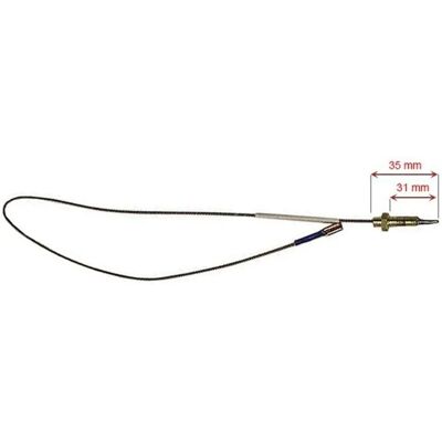 Indesit Thermocouple - Brûleur à Gaz pour Four - Compatible avec Divers Marque Indesit Thermocouple - Brûleur à Gaz pour Four - Compatible avec Divers Marque