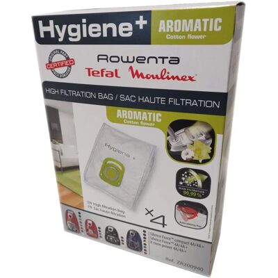 Rowenta Modèle 317693 Sacs hygiéniques + aromatiques - Accessoires - Publicité Rowenta Modèle 317693 Sacs hygiéniques + aromatiques - Accessoires - Publicité