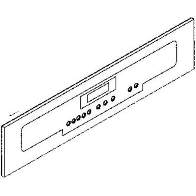 Pannello vetro bianco De Dietrich - Forno, Cucina - 74X3491 Pannello vetro bianco De Dietrich - Forno, Cucina - 74X3491