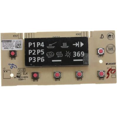 Beko 1741160200 - Tarjeta de display para Lavavajillas Beko 1741160200 - Tarjeta de display para Lavavajillas