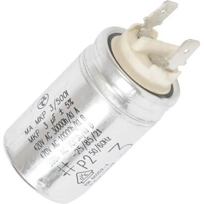 Electrolux 3µF 450V Condensador para Lavavajillas - Pieza de repuesto Electrolux 3µF 450V Condensador para Lavavajillas - Pieza de repuesto
