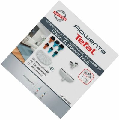 Kit d'accessoires pour nettoyeur vapeur Rowenta ZR850003 - Publicité Kit d'accessoires pour nettoyeur vapeur Rowenta ZR850003 - Publicité
