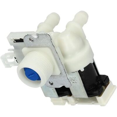 Whirlpool Modell 481073073171 Doppel-Elektroventil für Waschmaschinen Whirlpool Modell 481073073171 Doppel-Elektroventil für Waschmaschinen