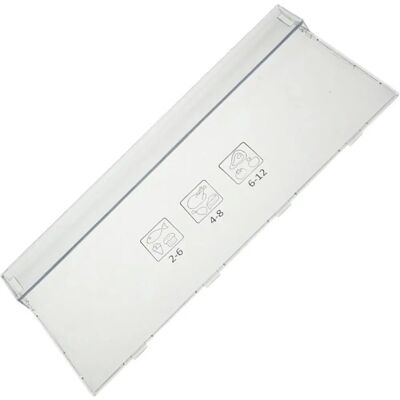 Beko Facciata del cassetto - Frontale del cassetto del frigorifero - 445X188 mm Beko Facciata del cassetto - Frontale del cassetto del frigorifero - 445X188 mm