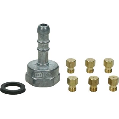 Kit iniettori gas butano/propano Zanussi - Forni, Cucinette a Gas Kit iniettori gas butano/propano Zanussi - Forni, Cucinette a Gas