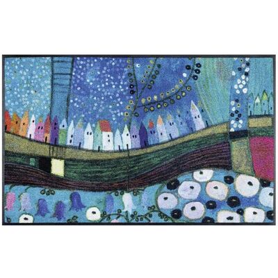 Dezenco Tapis d'Entrée Bleu 75x190 - Tapis - Publicité Dezenco Tapis d'Entrée Bleu 75x190 - Tapis - Publicité