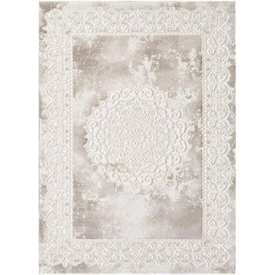Tapis Beige 160x220cm Style Oriental - Unamourdetapis - Publicité Tapis Beige 160x220cm Style Oriental - Unamourdetapis - Publicité