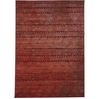Un Amour De Tapis - AF CHILA - Rouge - Tapis style berbère - 80x150cm - Publicité Un Amour De Tapis - AF CHILA - Rouge - Tapis style berbère - 80x150cm - Publicité