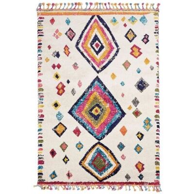 Alfombra estilo bereber Un Amour De Tapis - 160x230 cm - Multicolor Alfombra estilo bereber Un Amour De Tapis - 160x230 cm - Multicolor