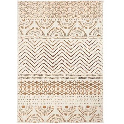 Tapis style berbère Un Amour De Tapis - 60x110 cm - Crème - Publicité Tapis style berbère Un Amour De Tapis - 60x110 cm - Crème - Publicité