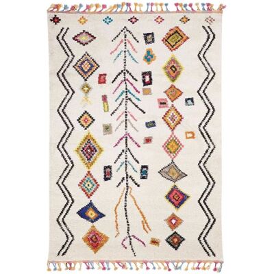 Unamourdetapis - Tapis style berbère multicolore 80x150cm - Publicité Unamourdetapis - Tapis style berbère multicolore 80x150cm - Publicité