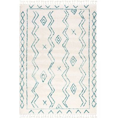 JADOREL Tapis Madida Crème 160x230cm Style Berbère - Publicité JADOREL Tapis Madida Crème 160x230cm Style Berbère - Publicité