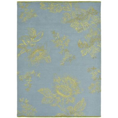 Tapis en laine Wedgwood - Motif floral - Rectangulaire - 170x240cm - Publicité Tapis en laine Wedgwood - Motif floral - Rectangulaire - 170x240cm - Publicité