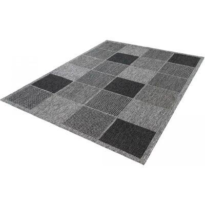 Tapis extérieur Sunsau 5 - 200x290 cm - Polypropylène - Argent - Rectangulaire - Publicité Tapis extérieur Sunsau 5 - 200x290 cm - Polypropylène - Argent - Rectangulaire - Publicité