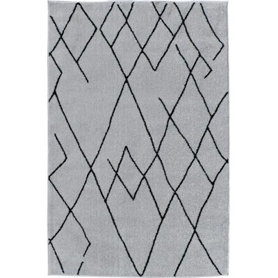 Tapis style berbère JADOREL - Polypropylène - Rectangulaire - 120x170cm - Publicité Tapis style berbère JADOREL - Polypropylène - Rectangulaire - 120x170cm - Publicité
