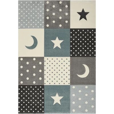 Jadorel Tapis Enfant 120x170cm Bleu - Polypropylène Frisé - Tapis & Carpettes - Publicité Jadorel Tapis Enfant 120x170cm Bleu - Polypropylène Frisé - Tapis & Carpettes - Publicité
