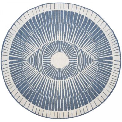 Tapis extérieur Jadorel 160x160cm Bleu Réversible - Convient au chauffage par le sol - Publicité Tapis extérieur Jadorel 160x160cm Bleu Réversible - Convient au chauffage par le sol - Publicité