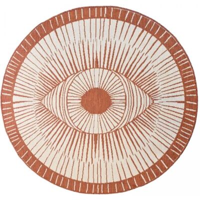 Tapis extérieur rond réversible - 240x240cm - Un Amour De Tapis - Publicité Tapis extérieur rond réversible - 240x240cm - Un Amour De Tapis - Publicité