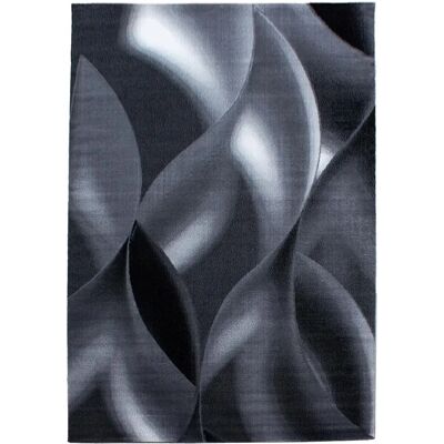 Tapis rectangulaire en polypropylène noir Jadorel - Tapis - Publicité Tapis rectangulaire en polypropylène noir Jadorel - Tapis - Publicité