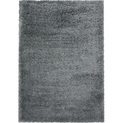 Tapis Rond Argent à Poil Long Jadorel - Tapis - Publicité Tapis Rond Argent à Poil Long Jadorel - Tapis - Publicité