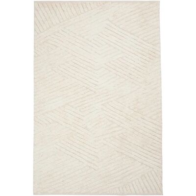Tapis en coton beige rectangulaire Impalo - Publicité Tapis en coton beige rectangulaire Impalo - Publicité