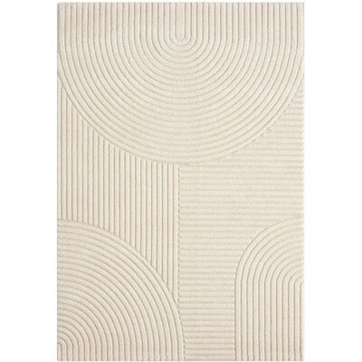 Tapis Cernan DezenCo - Rectangulaire, 120x170cm, Crudo - Publicité Tapis Cernan DezenCo - Rectangulaire, 120x170cm, Crudo - Publicité