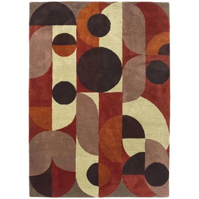 Alfombra de lana Brink&Campman - Motivo setentero - 160x230cm - Rectangular Alfombra de lana Brink&Campman - Motivo setentero - 160x230cm - Rectangular