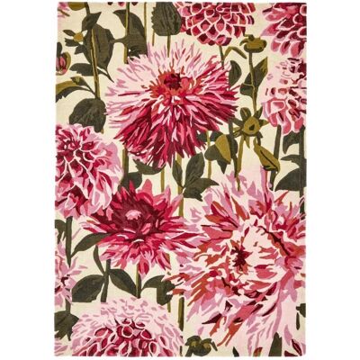 Tapis en laine Harlequin Dahlia - Motif floral 170x240cm - Publicité Tapis en laine Harlequin Dahlia - Motif floral 170x240cm - Publicité
