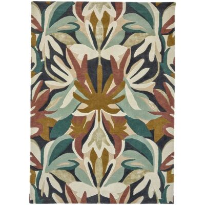 Tapis Floral en Laine Harlequin Melora - 170x240cm Rectangulaire - Publicité Tapis Floral en Laine Harlequin Melora - 170x240cm Rectangulaire - Publicité
