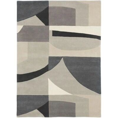 Harlequin Tapis salon et chambre fait à la main en laine motif géométrique - Publicité Harlequin Tapis salon et chambre fait à la main en laine motif géométrique - Publicité