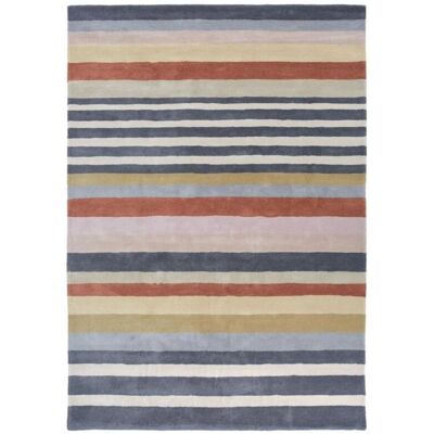 Harlequin Tapis en laine fait main - Motif géométrique - Multicolore - 140x200 cm - Tapis - Publicité Harlequin Tapis en laine fait main - Motif géométrique - Multicolore - 140x200 cm - Tapis - Publicité