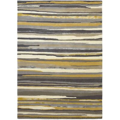 Tapis en Laine Fait Main avec Motif Géométrique - Compatible chauffage au sol - Publicité Tapis en Laine Fait Main avec Motif Géométrique - Compatible chauffage au sol - Publicité