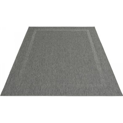Tapis Extérieur Squarext Dezenco - 140x200cm, Gris - Publicité Tapis Extérieur Squarext Dezenco - 140x200cm, Gris - Publicité