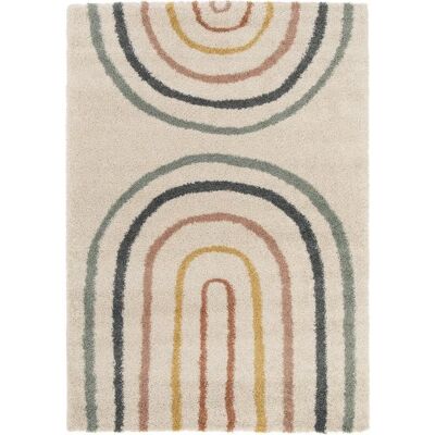 Tapis Aurora 4 Bleu Motifs Géométriques - Tapis - Publicité Tapis Aurora 4 Bleu Motifs Géométriques - Tapis - Publicité