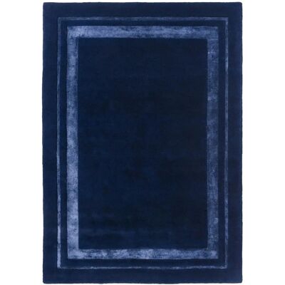 Tapis Bleu Redbrook Laura Ashley - Fait Main en Laine Rectangulaire - Publicité Tapis Bleu Redbrook Laura Ashley - Fait Main en Laine Rectangulaire - Publicité