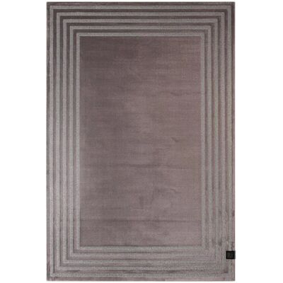 Tapis Géométrique Rose et Gris de Guy Laroche - Publicité Tapis Géométrique Rose et Gris de Guy Laroche - Publicité