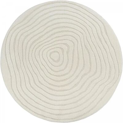 Un Amour De Tapis SPIRATRI Redondo Polipropileno Relieve Alfombra Un Amour De Tapis SPIRATRI Redondo Polipropileno Relieve Alfombra