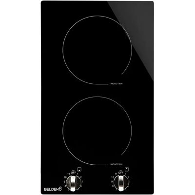 BELDEKO Plaque à induction double zone - 3600W, 2 Zones - Noir - Publicité BELDEKO Plaque à induction double zone - 3600W, 2 Zones - Noir - Publicité