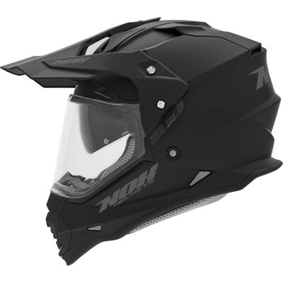 Nox N312 Crosshelm - Leicht, Schwarz, Verstellbarer Visier Nox N312 Crosshelm - Leicht, Schwarz, Verstellbarer Visier