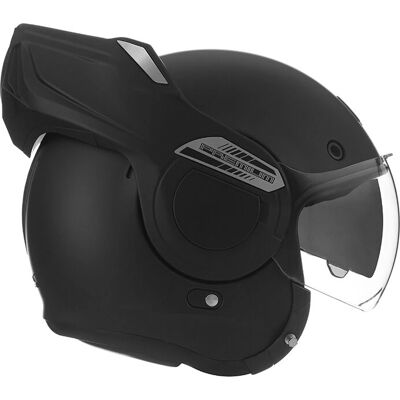 Casque moto Nox Premium Stratos - noir mat, XS, modulable - Publicité Casque moto Nox Premium Stratos - noir mat, XS, modulable - Publicité