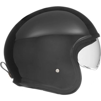 Nox Premium Next Motorradhelm - Schwarz - Vintage-Design Nox Premium Next Motorradhelm - Schwarz - Vintage-Design