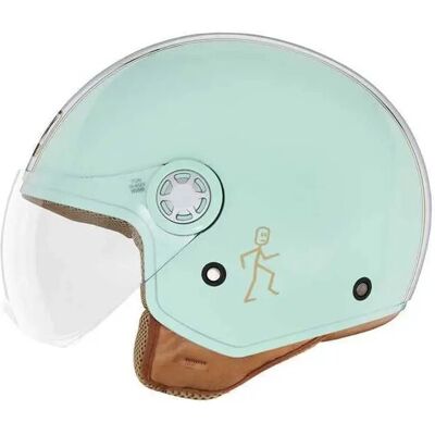 Nox N210 Evo Vert - Casque moto - Publicité Nox N210 Evo Vert - Casque moto - Publicité