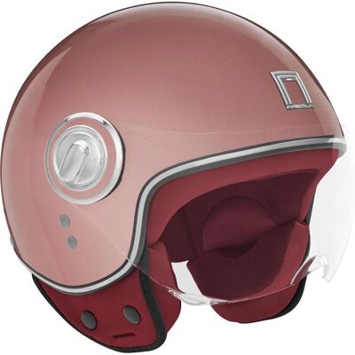 Casque moto jet Nox Premium Idol Rose XS - 53/54cm - Publicité Casque moto jet Nox Premium Idol Rose XS - 53/54cm - Publicité