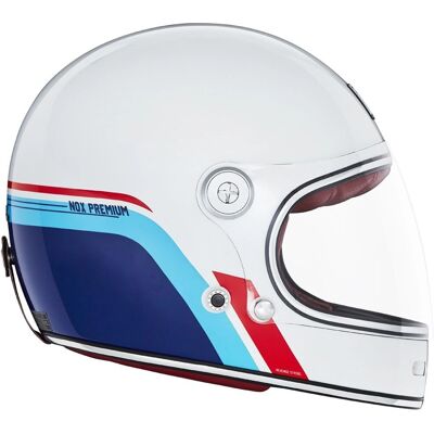 Nox Premium Revenge Weiß - Integral Motorradhelm Nox Premium Revenge Weiß - Integral Motorradhelm