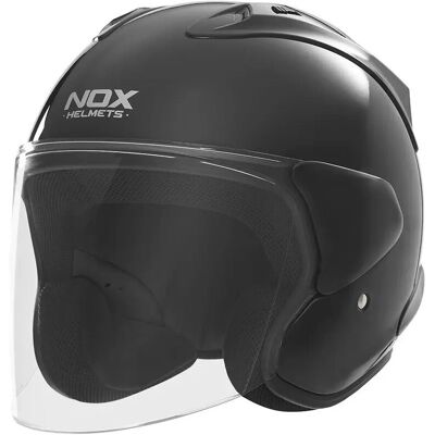 Nox - N 220S - Noir - XL - Motorcycle Helmet - Publicité Nox - N 220S - Noir - XL - Motorcycle Helmet - Publicité