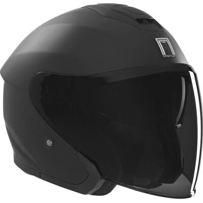 NOX SPY Offener Motorradhelm Mattschwarz - Motorradhelm NOX SPY Offener Motorradhelm Mattschwarz - Motorradhelm