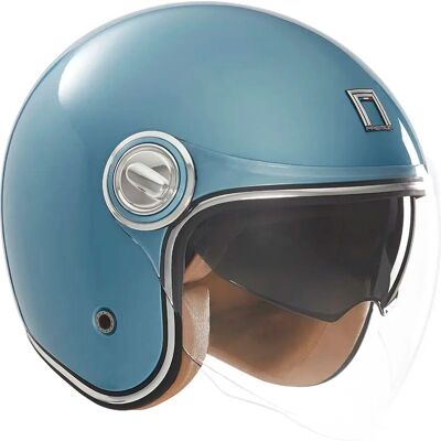 Nox Premium Heritage - türkis - Open-Face Motorradhelm Nox Premium Heritage - türkis - Open-Face Motorradhelm