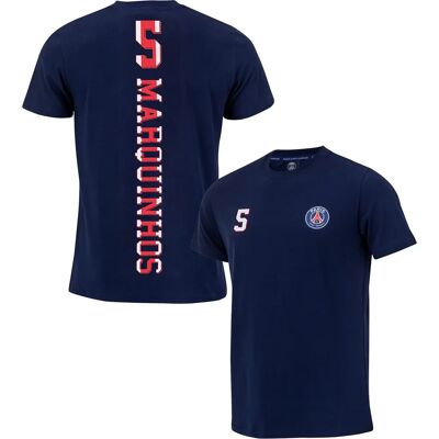 T-shirt PSG Marquinhos Marine M - T-shirt - Publicité T-shirt PSG Marquinhos Marine M - T-shirt - Publicité